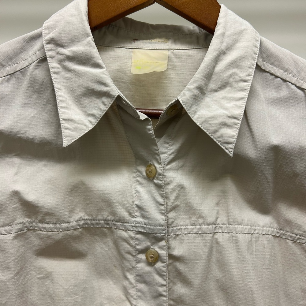 Koppen Light Gray Button Down Shirt - image 1